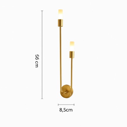 Applique murale LED moderne à bande longue — LZ4T9XJ