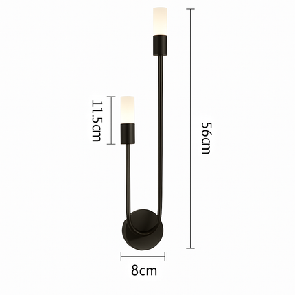 Applique murale LED moderne à bande longue — LZ4T9XJ