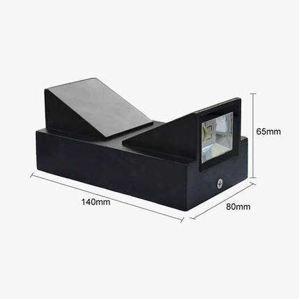 Applique murale LED à éclairage montant et descendant décoratif — LZ4N7Q2P
