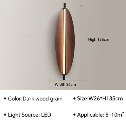 Applique murale LED au design nordique épuré — LZ4X9T2