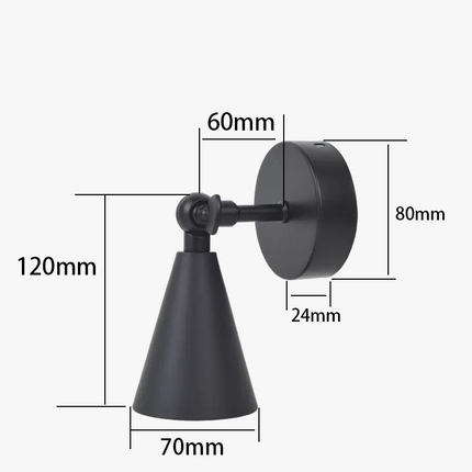 Applique murale LED au design nordique épuré — LZ4F9XQ