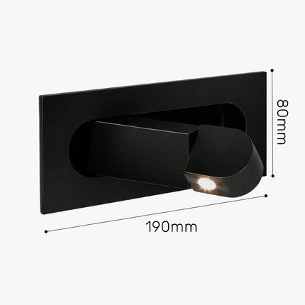 Applique murale LED nordique pliable à angle réglable — LZ4X9T2