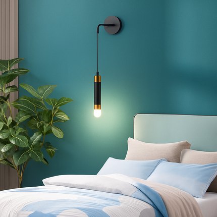 Applique murale LED nordique à double tête orientable — LZ4X9QJ
