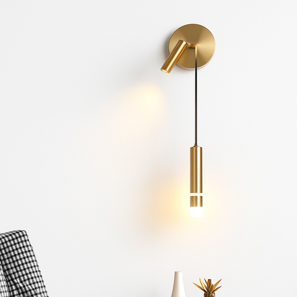 Applique murale LED nordique à double tête orientable — LZ4X9QJ