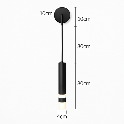 Applique murale LED nordique à double tête orientable — LZ4X9QJ