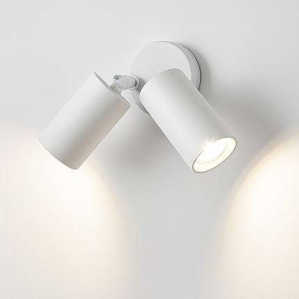 applique murale led nordique double tête rotative pour lecture et étude