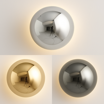 Applique murale LED nordique en fer et acrylique pour intérieur — LZ4X9T