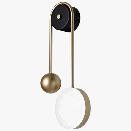 Applique murale LED en métal style nordique pour intérieur moderne — LZ4X9T2