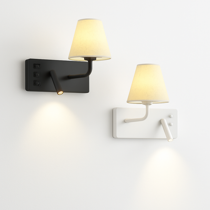 Applique murale LED moderne style nordique avec interrupteur USB — LZ4QJ7M