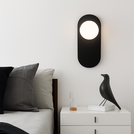 Applique murale ovale LED en métal Katalea — LZ4X9QJ