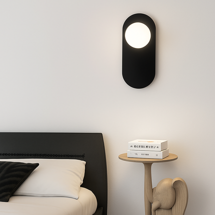 Applique murale ovale LED en métal Katalea — LZ4X9QJ