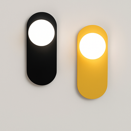 Applique murale ovale LED en métal Katalea — LZ4X9QJ