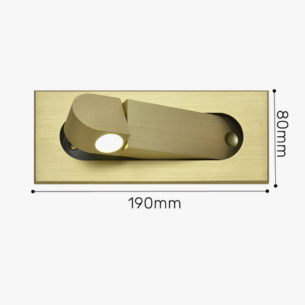 applique murale led pliante design moderne angle réglable hôtel