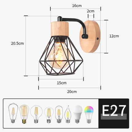 Applique murale LED polyvalente pour éclairage intérieur — LZ4Q7N2