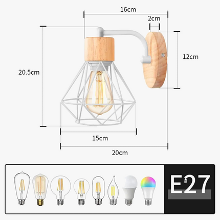 Applique murale LED polyvalente pour éclairage intérieur — LZ4Q7N2