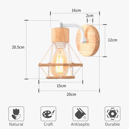 Applique murale LED polyvalente pour éclairage intérieur — LZ4Q7N2