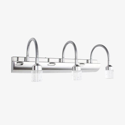 Applique murale LED en verre avec lampe orientable pour miroir et salle de bain — LZ4F9X2