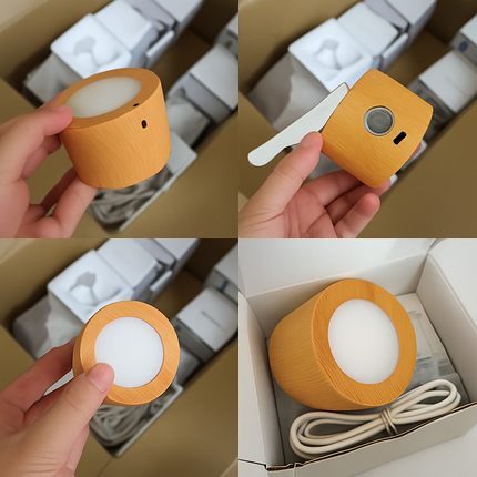 Applique murale LED rechargeable avec télécommande tactile intégrée — LZ4X9Q2