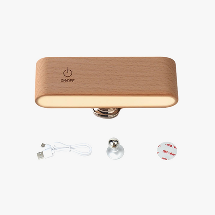 Applique murale LED rechargeable orientable 360° avec mémoire intégrée — LZ4Q9XJ
