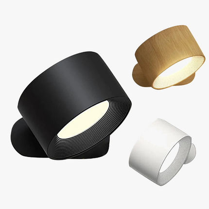 Applique murale LED rechargeable à boule magnétique rotative 360° dimmable tactile — LZ4X9P