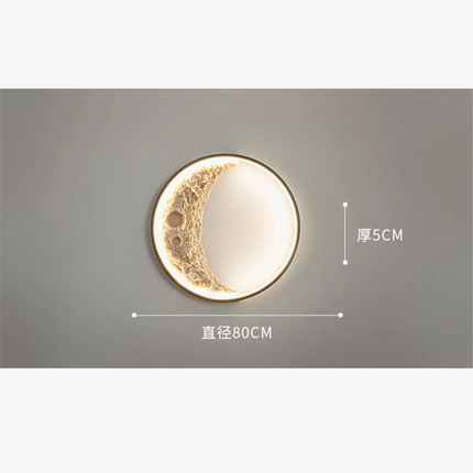 Applique murale LED ronde au design post-moderne pour intérieur — LZ4X9D2