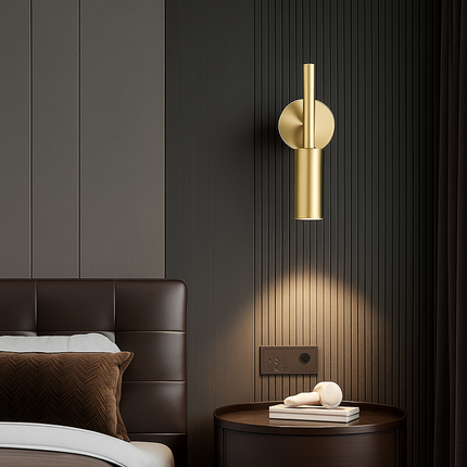 Applique murale LED rotative avec réglage de température — LZ4X9Q7