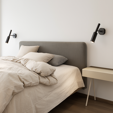 Applique murale LED rotative avec réglage de température — LZ4X9Q7