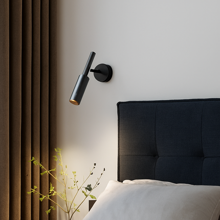 Applique murale LED rotative avec réglage de température — LZ4X9Q7
