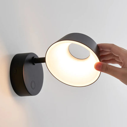 Applique murale LED rotative au design nordique moderne — LZ4X9P2