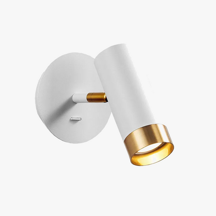 applique murale led rotative moderne avec éclairage intérieur réglable