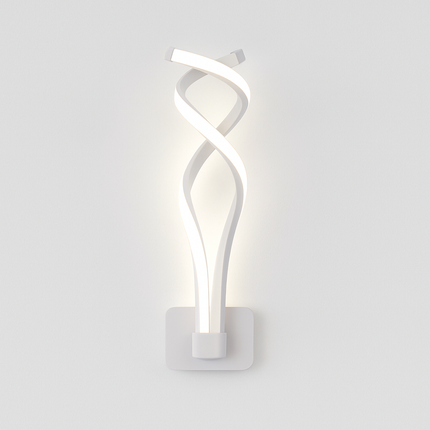 Applique murale LED design spirale en aluminium moderne — LZ4XJ7