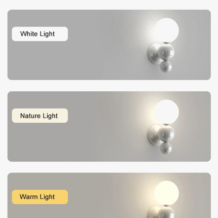 Applique murale LED style INS pour décoration de salon — LZ4R9XQ