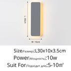 Noir 40x10x3,5cm / 3 couleurs 2700-7000K)
