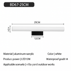 25 cm / Blanc chaud (2700-3500K)