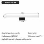 100 cm / Blanc froid (5500-7000K)