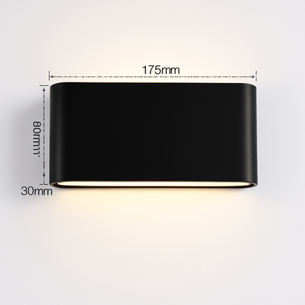 Applique murale LED étanche en aluminium pour extérieur — LZ4X9P