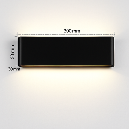 Applique murale LED étanche en aluminium pour extérieur — LZ4X9P