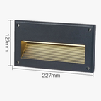65x210x62MM 6W / Blanc chaud 3000K