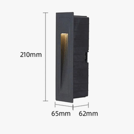 Applique murale LED étanche pour éclairage extérieur jardin et escaliers — LZ4X7P9