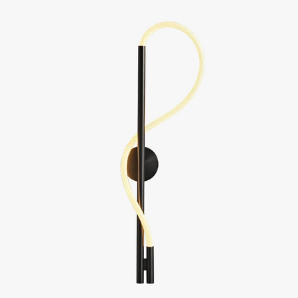 Applique murale LED tube en acrylique style acier inoxydable — LZ4M9Q2