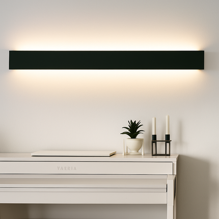 Applique murale longue en aluminium avec éclairage LED intégré — LZ4X9P2