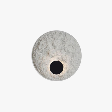 Applique murale lune moderne avec éclairage LED en résine décorative — LZ4P9XQ