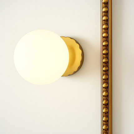 Applique murale design américain en verre moderne et décoratif — LZ4X9P2