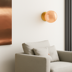 Verre rose clair / Blanc froid (5500-7000K)