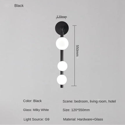 Applique murale en cuivre au design minimaliste et moderne — LZ4X9T