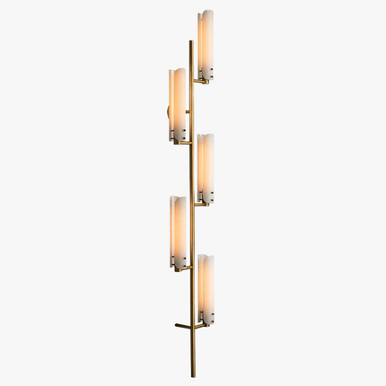 Applique murale art déco moderne en cuivre doré — LZ4X9T2