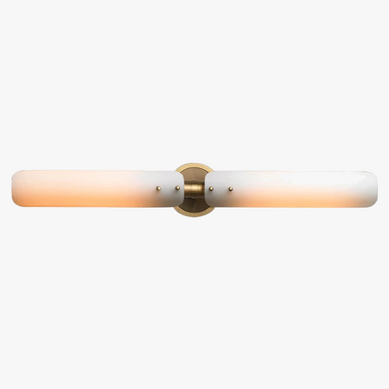 applique murale moderne art déco en cuivre doré  lampe LED décorative