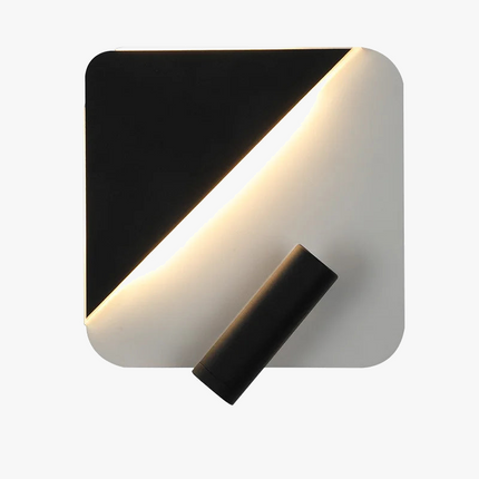 Applique murale moderne avec interrupteur et rétroéclairage rotatif — LZ4X9T2