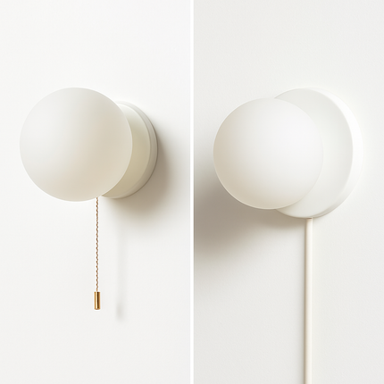 Applique murale moderne boule avec interrupteur décoratif intérieur — LZ4X9T2