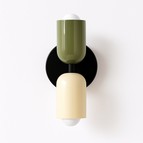 Vert et blanc